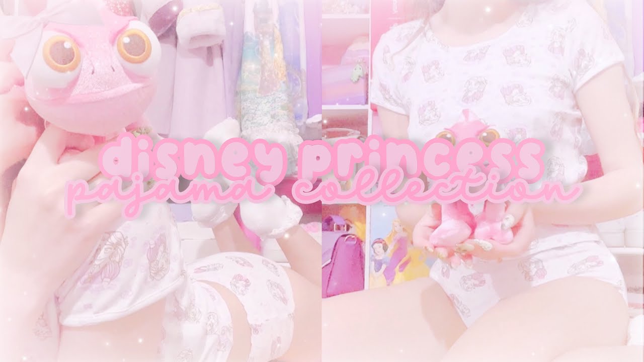 disney princess pajama collection ♡ sfw age regression ♡ show + tell