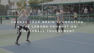 Change Your Brain Foundation x The Lemons Foundation Pickleball Tournament by AmenClinics 989 views 3 weeks ago 1 minute, 22 seconds