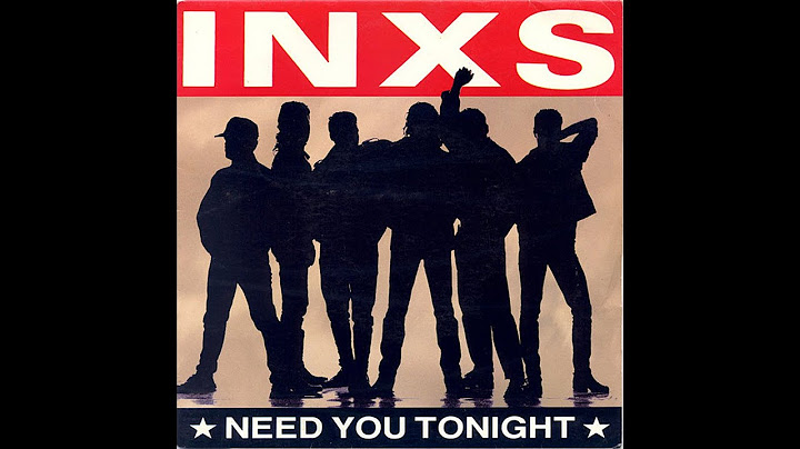 Need You Tonight Extended version - Extended performance video thumbnail