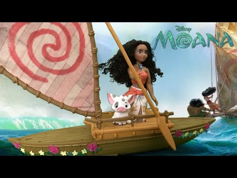 disney moana starlight canoe and friends