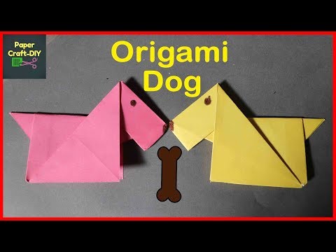 Paper Craft-DIY — How to make an origami dog body | easy origami dog...