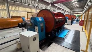500.37 bobbins.Rigid stranding machine|installation