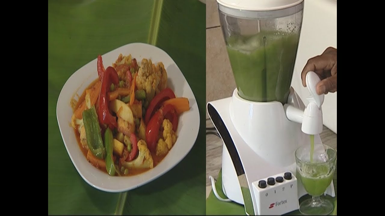 Mangeons Veg Chou Fleur au Paneer et Jus de Rave YouTube