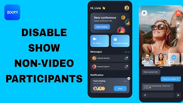How To Disable Show Non-Video Participants On Zoom App | Step By Step