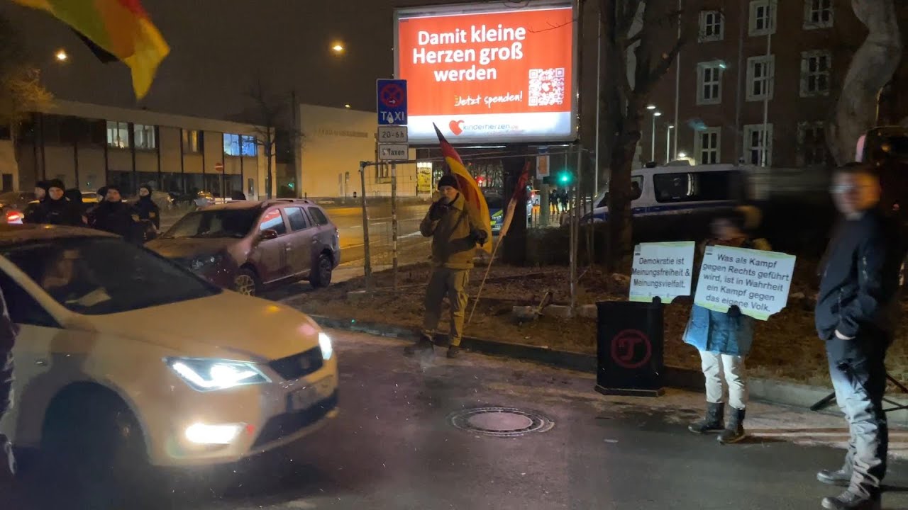 TMR-Nürnberg-Demo vom 29.12.25 gegen Benefizkonzert zugunsten der Omas gegen Recht(s) Nürnberg