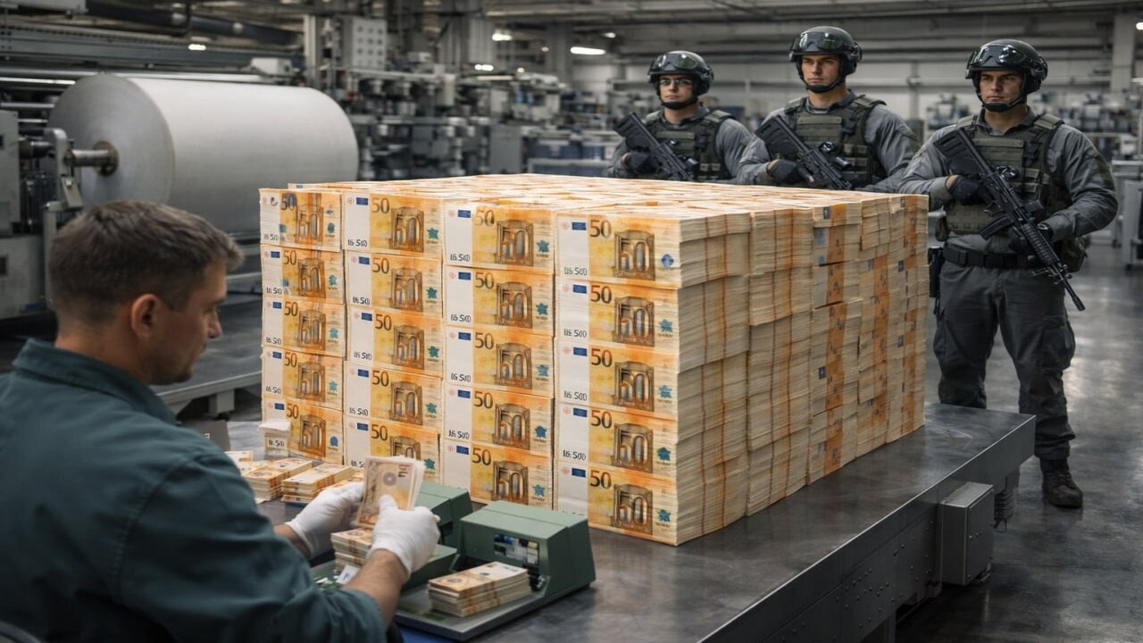💶 Dentro de la fábrica de dinero — ¿cómo se producen los billetes de 50 euros?
