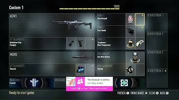 Call of Duty Advanced Warfare Gamebattles Class Setup Video (COD AW Gbs Class Setup)