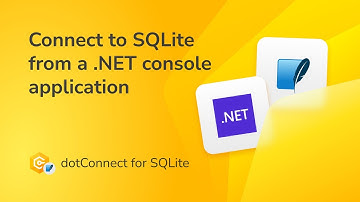 How to Connect .NET Console Application to SQLite using ADO.NET