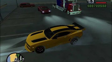 GTA San Andreas Transformers mod