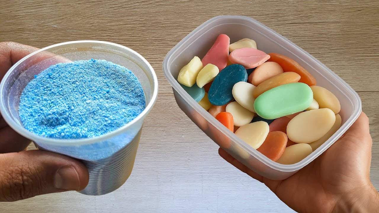 Parei de jogar fora SOBRA de SABONETE. Misturei com SABÃO em PÓ e me surpreendi com essa receita