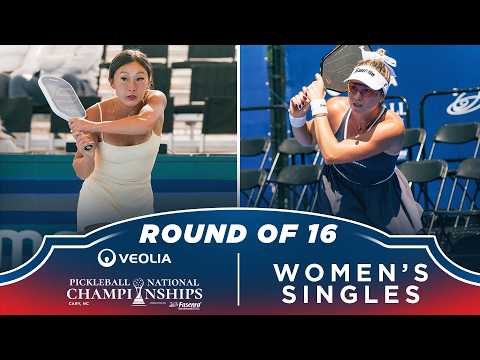 Kiora Kunimoto v Sofia Sewing at the Veolia Atlanta Pickleball Championships