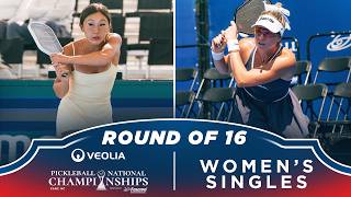 Kiora Kunimoto v Sofia Sewing at the Veolia Pickleball National Championships