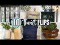 Absolute TOP 10 Best THRIFT FLIP Decor & Furniture On a Budget!