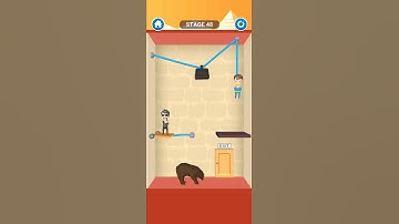 Rescue cut puzzle Gameplay stage - 48 #shorts