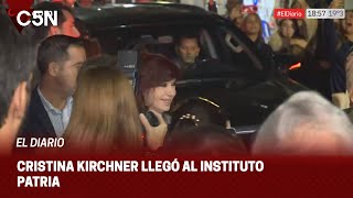 Así Llegaba Cristina Kirchner Al Acto Que Encabezará En El Instituto Patria