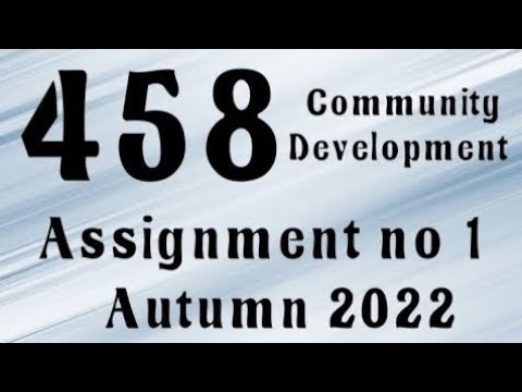 aiou 458 solved assignment 2022