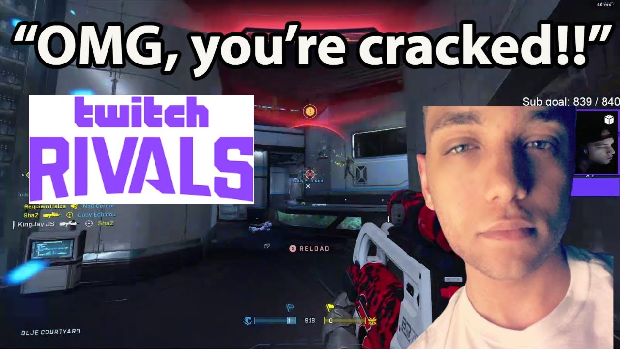 KingJay Gets A 1v4 Overkill In Twitch Rivals!!! - YouTube