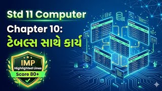 Std 11 Computer Chapter 10 IMP Lines | Score 80+ easily! 💯