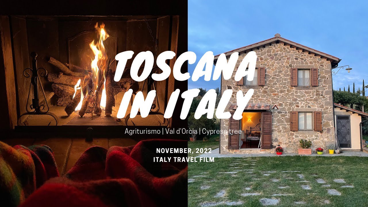 VLOG | 🇮🇹이탈리아 토스카나 | 발도르차 평원 | 농가민박 아그리투리스모 Agriturismo | 렌트카로 아말피에서 토스카나까지