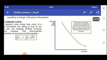 Eco402 lecture 03 the basics of supply and demand