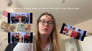 Reacting to Monsta X Reveal Their Secrets In The Tower Of Truth | Popbuzz Meets