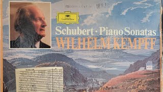 1967 Rel. Schubert Piano Sonata No 21 in B Flat Major D960 2nd mov Wilhelm Kempff 슈베르트 피아노소나타 21번2악장