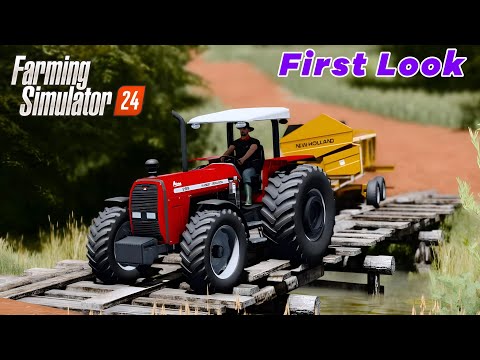 Farming simulator 24 First Look // Fs 24 Gameplay // FS24!