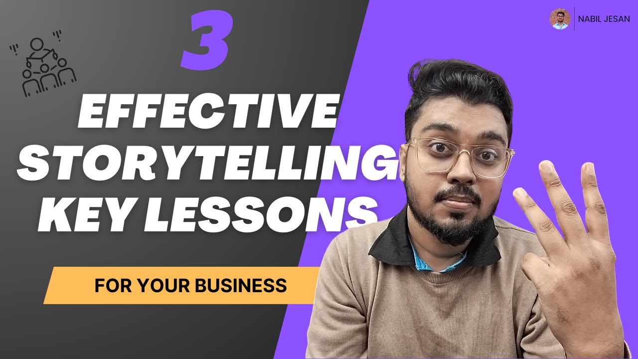 🎥 3 Key Lessons to Effective Storytelling in Business 🎯 - YouTube