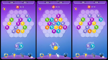 Hex Merge Game Gameplay Video for Android Mobile