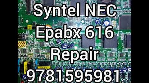 Syntel NEC Epabx 616 Repair Amritsar 9781595981