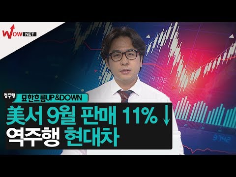 [정주행2] 현대차 – 美질주 ’일단 멈춤’ 9월 판매 11%↓ #10/3