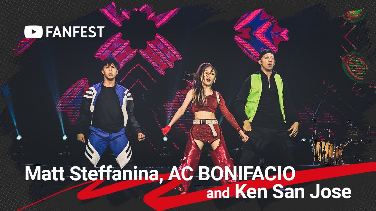Matt Steffanina, AC BONIFACIO and Ken San Jose featuring Alex Wassabi @ YouTube FanFest Manila 2019