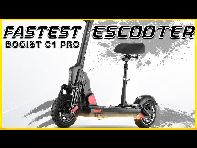 Trottinette électrique BOGIST PRO C1 • 600W • 45 km/h