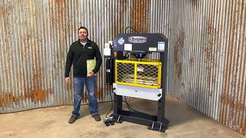 Tommy Industrial Mini Brake / Shop Press, Installation Model TIHPB-50