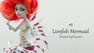 Lionfish Mermaid  Exotic Underwater Beauty OOAK Monster High Repaint