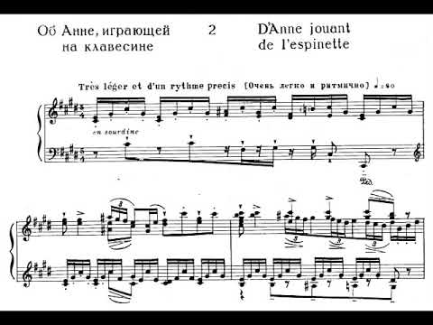 Maurice Ravel - Epigrammes de Clément Marot for Voice and Piano (1896-99) [Score-Video]