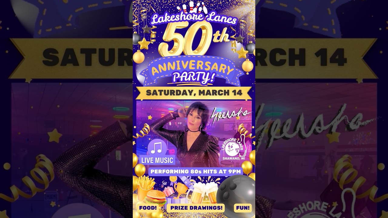 Shawano, Wisconsin! Can’t wait to see you next month!