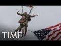 97-year-old-paratrooper parachutes into Normandy for the 75th anniversary of D-Day