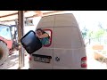 HOW TO: Carbest Seiten und Heck Fenster im VW T5 DIY Campervan einbauen, Endlich Licht im Kasten