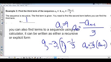 10.1 Sequences and Series and Summation Notation Precalc 4/15