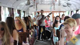 Прогулочный ретро-трамвай в Одессе