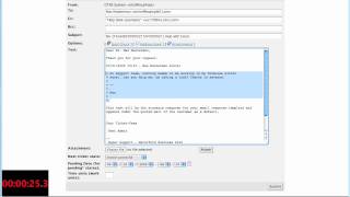 OTRS - 60 SECONDS - Compose Template Structure