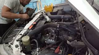 Isuzu dmax 2022 change compressor condenser