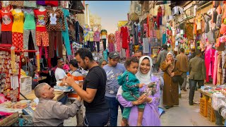 🔴 LIVE WALK | Cairo Egypt Walking Tour - Friendliest Streets of Islamic Cairo