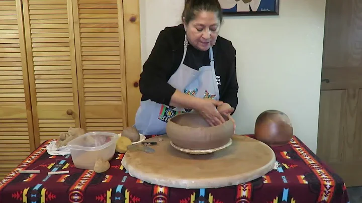 Martha Romero (Nambe Pueblo) Pottery Demonstration