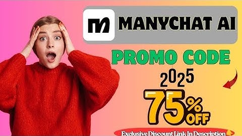 Manychat AI Promo Code 2025 | ManyChat Ai Coupon Code | Get Exclusive 75% OFF 