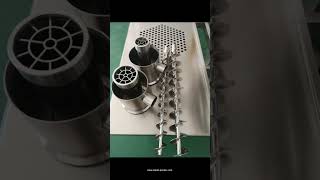Semi automatic screw auger powder filling machine picture video and shipment