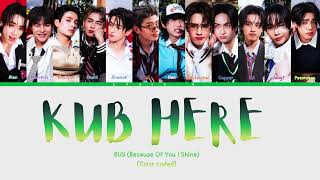 Bus because Of You I Shine  kub Here  color Coded S