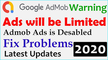 How to Fix Admob Ads Problem | Ads Limited | Problem Google Ads Limited | What to do