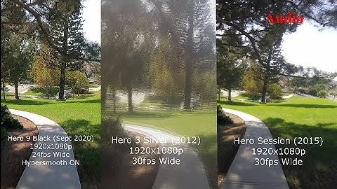 GoPro Hero 9 Vs 3 Vs Session